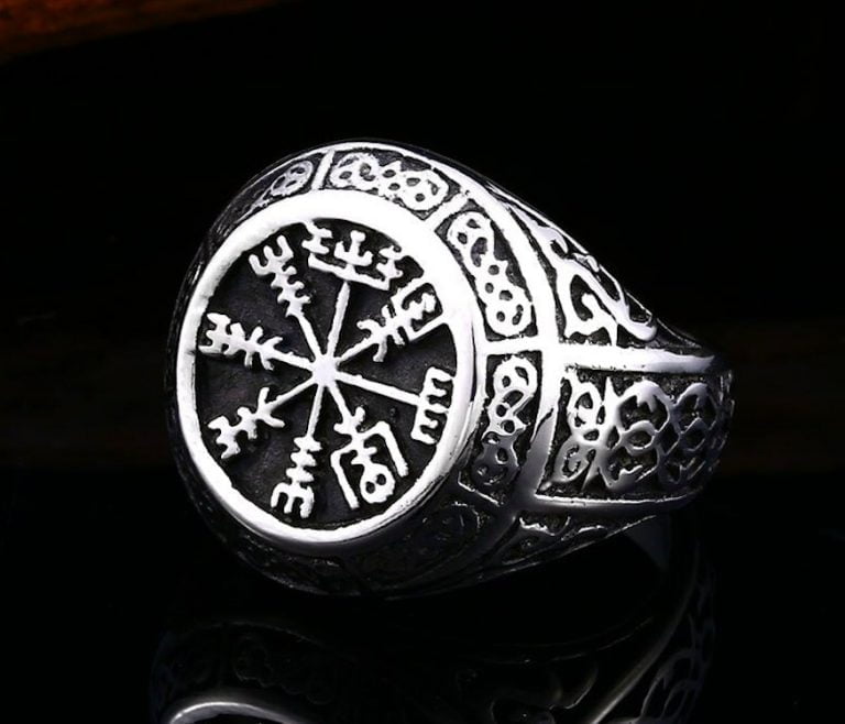 Norse Viking Rune Ring - Viking Style