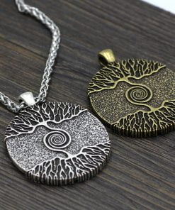 viking tree of life amulet