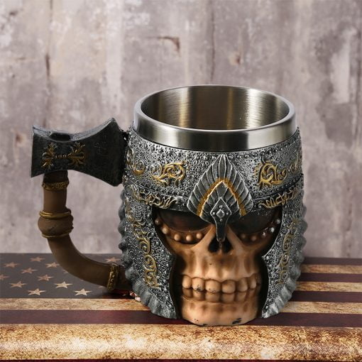 viking warrior mug
