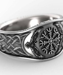 celtic compass ring