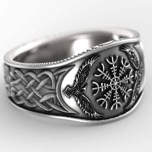 celtic compass ring