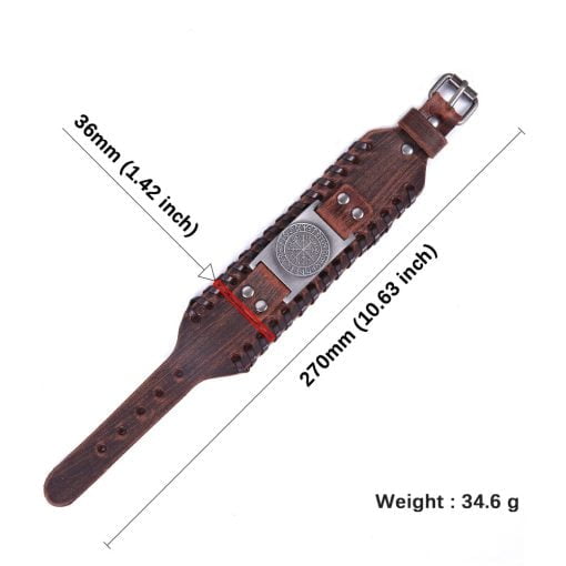 viking brown bracelet