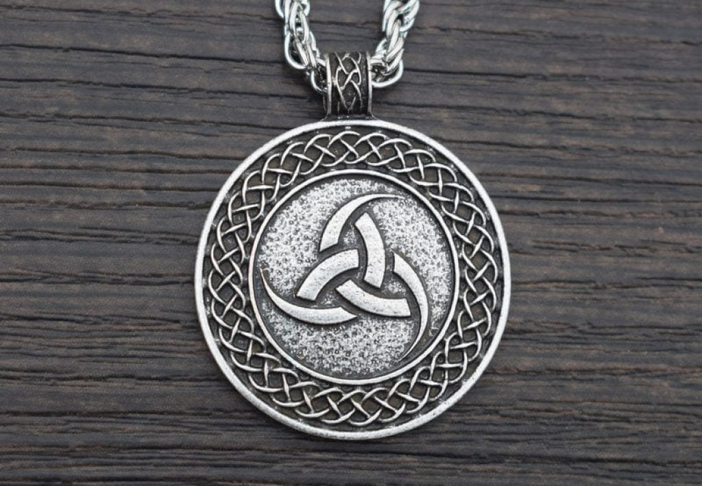 Horn Triskelion Pendant