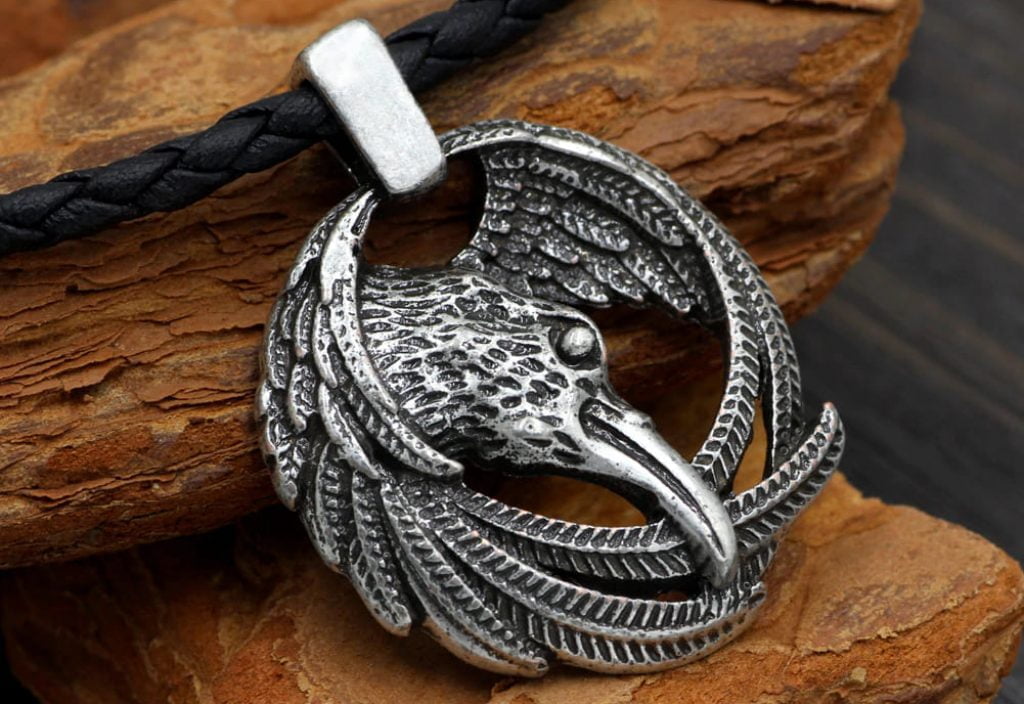 Odin's Raven Pendant