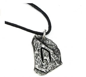 uruz asgard pewter norse viking rune pendant
