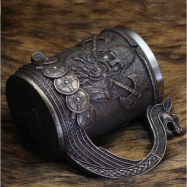 Viking Ship Draon Drakkar Tankard Mug