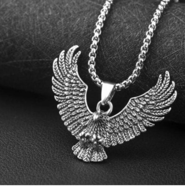 Flying Eagle Pendant Necklace