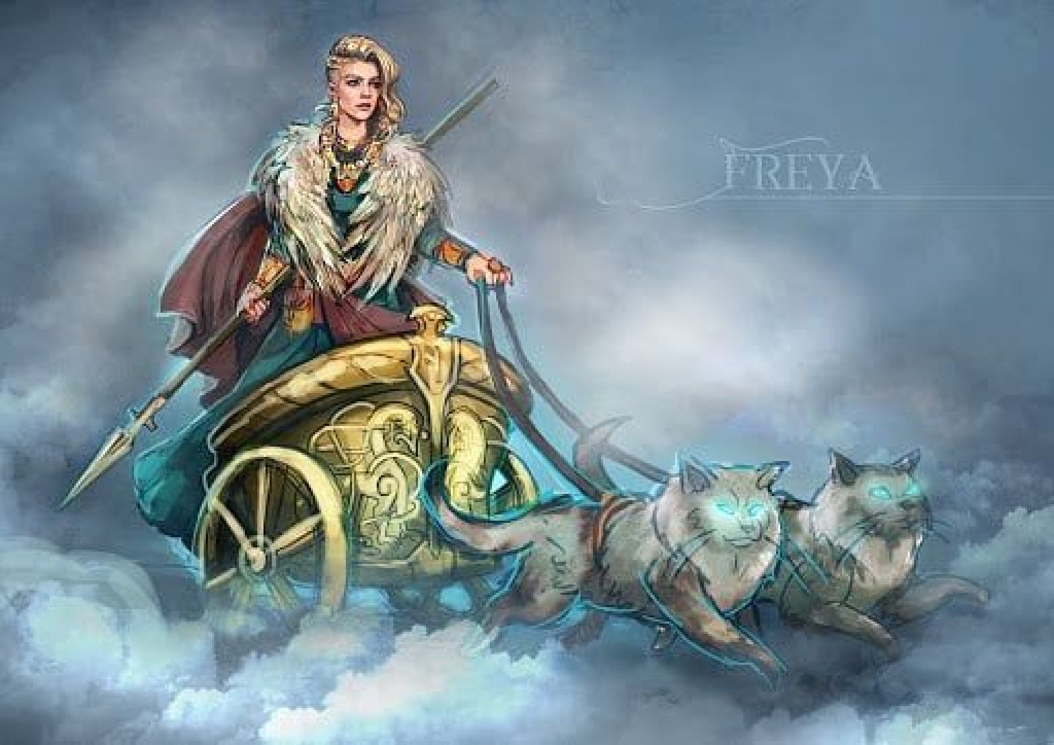 FREYA: THE NORSE GODDESS Viking Style