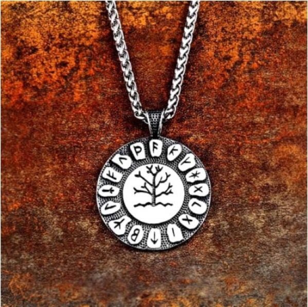 Nordic Faith Tree Necklace Pendant