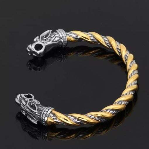 Nordic Viking Dragon Wristband