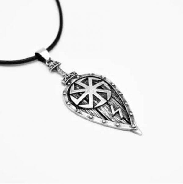 Shield Pendant Viking Necklace