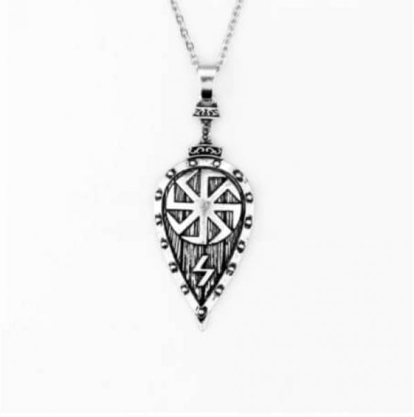 Shield Pendant Viking Necklace