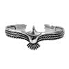 Silver Viking Eagle Cuff Bracelet