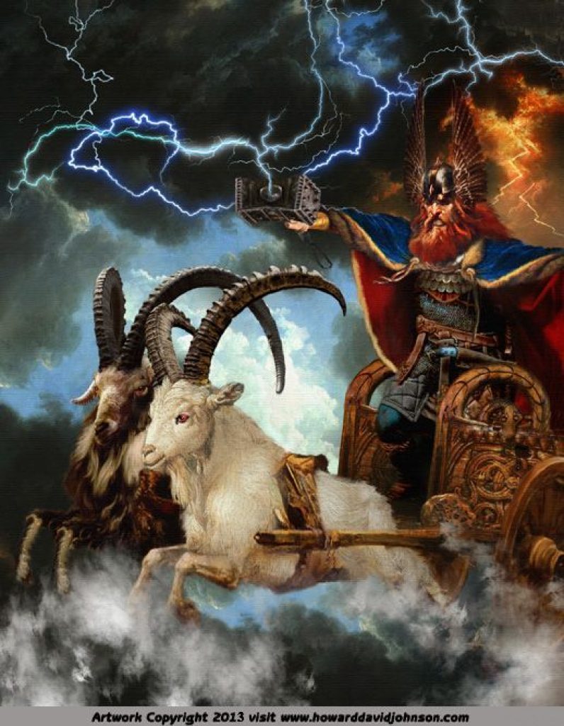 Thor The Norse God Viking Style