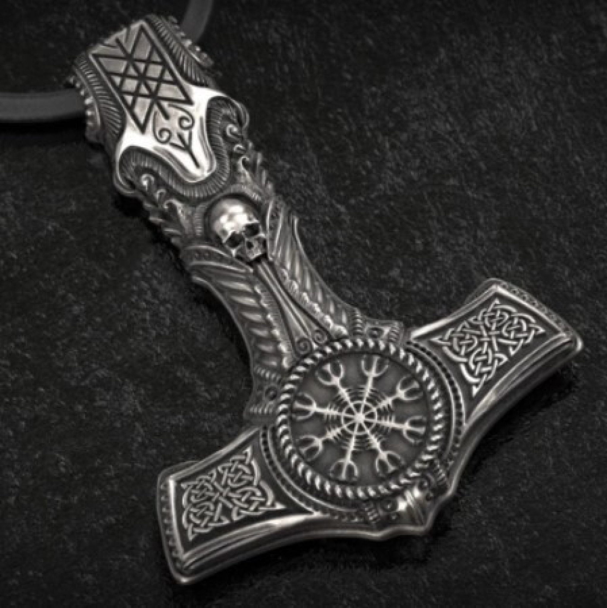 Thor’s Hammer Pendant Necklace - Viking Style