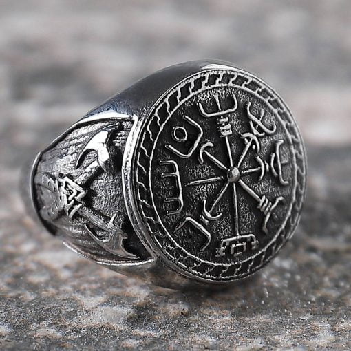 Viking Double Axe Men's Ring