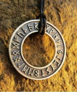 Viking Rune Amulet Pendant Necklace