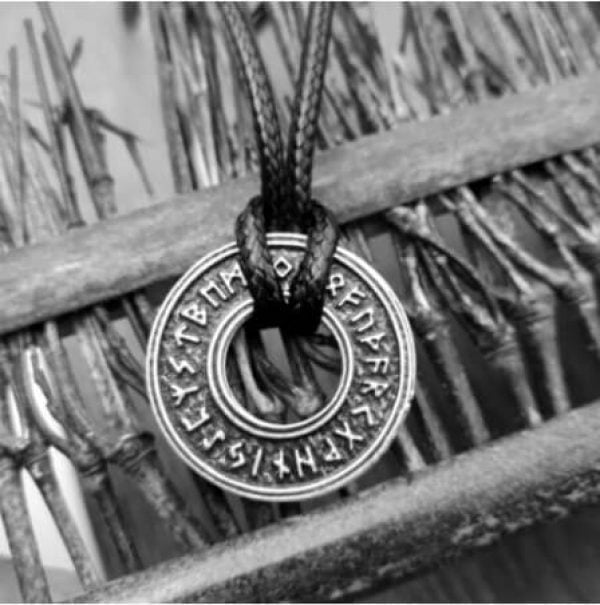 Viking Rune Amulet Pendant Necklace