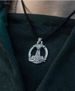 Viking Thor Hammer Pendant Necklace
