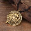 Odin's gold pendant