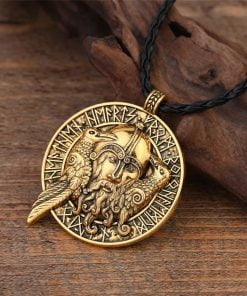 Odin's gold pendant