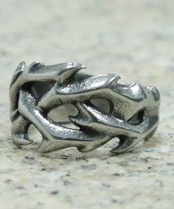 Viking ring silver