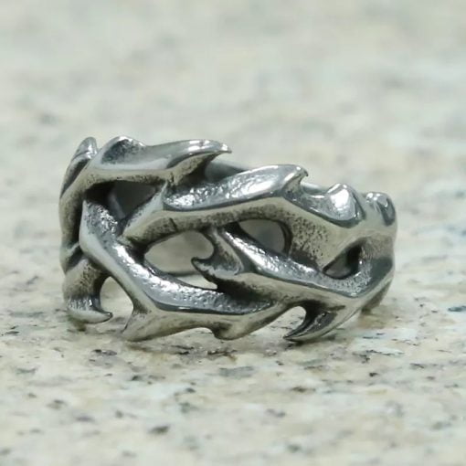 Viking ring silver