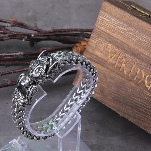 viking punk bracelet