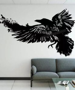 Raven Crow Birds Decal Vinyl Art