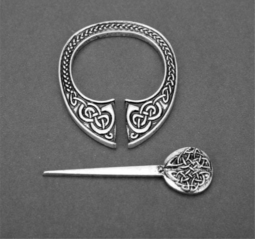 Viking Brooch Penannular Celt Knots
