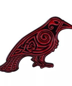 Viking Raven Crow Brooch