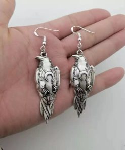 Viking Raven Earrings