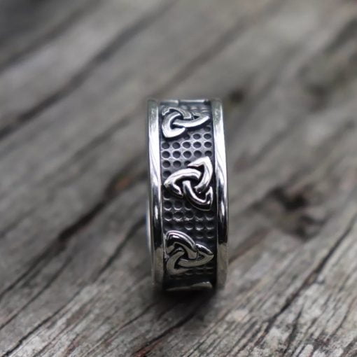 Viking Triquetra Ring