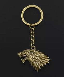 Viking Wolf Key Chain