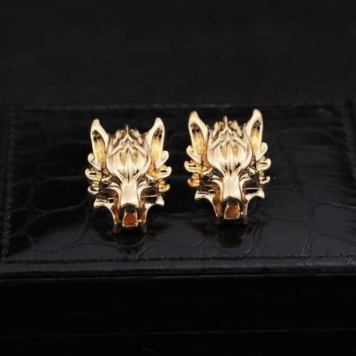 Wolf Brooches for Men's