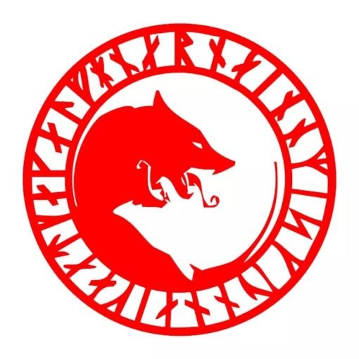 Wolf Car Sticker