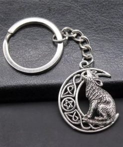 Wolf Charms Key Ring