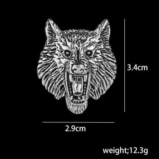 Wolf Head Metal