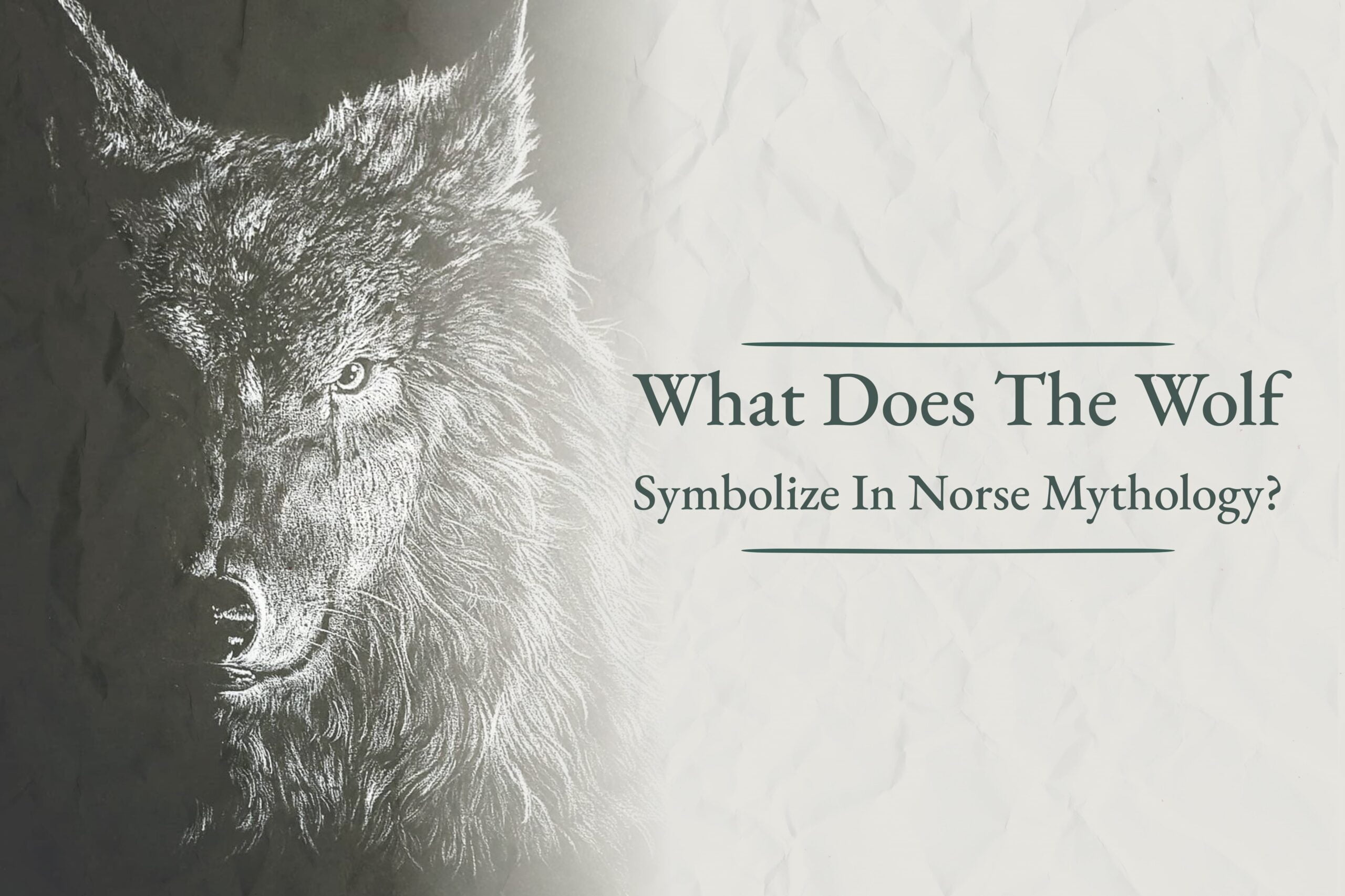 Wolf In Norse Mythology Scaled 