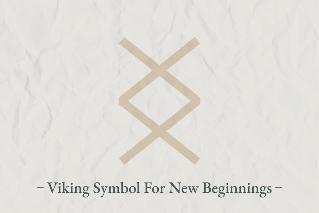 Viking Symbol For New Beginnings