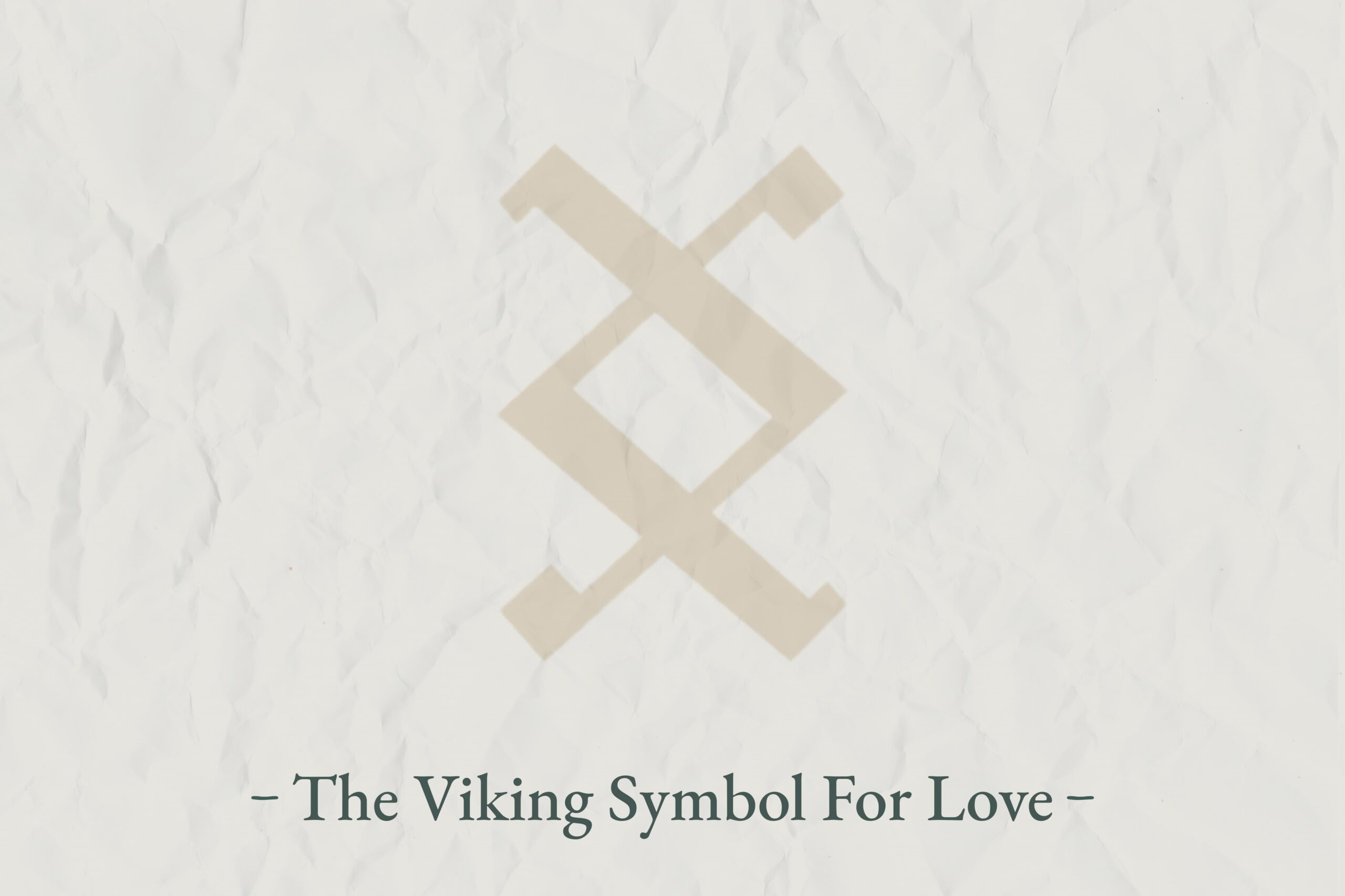 viking rune for love