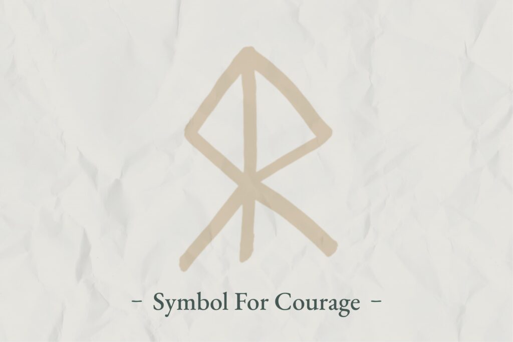 Viking Symbol for Courage