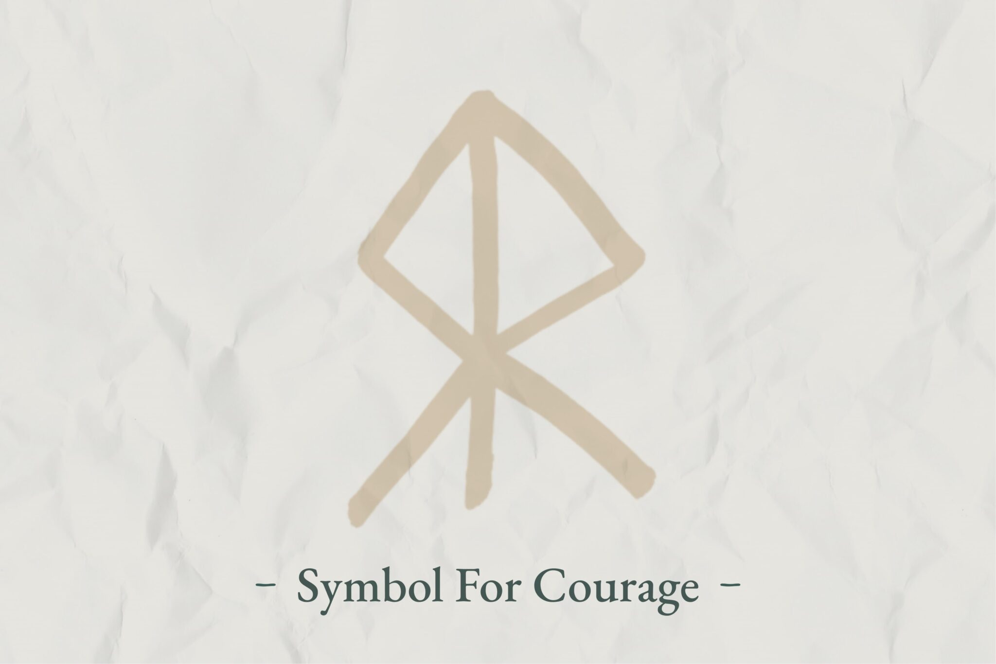 The Origin of the Viking Symbol for Courage - Viking Style