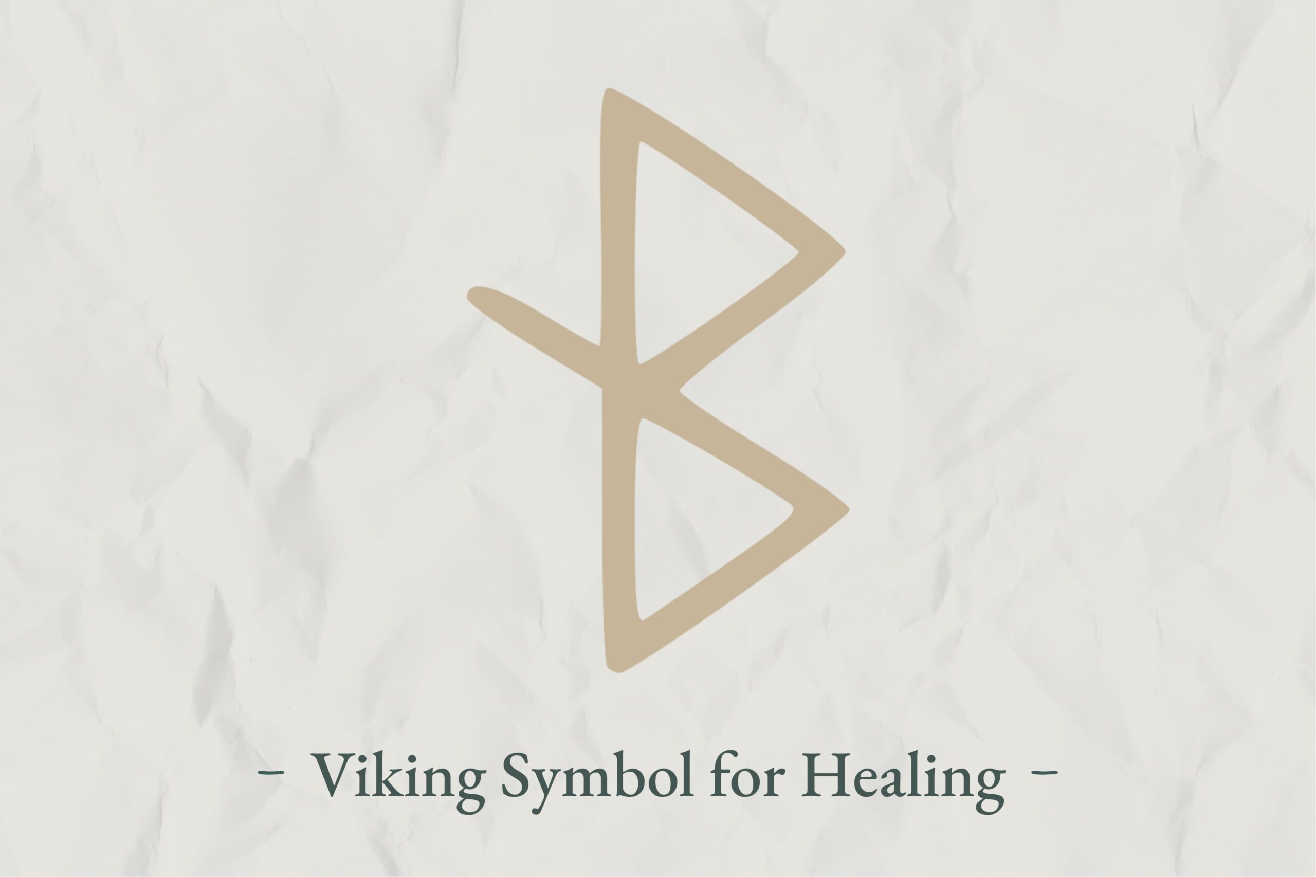 healing symbol tattoo