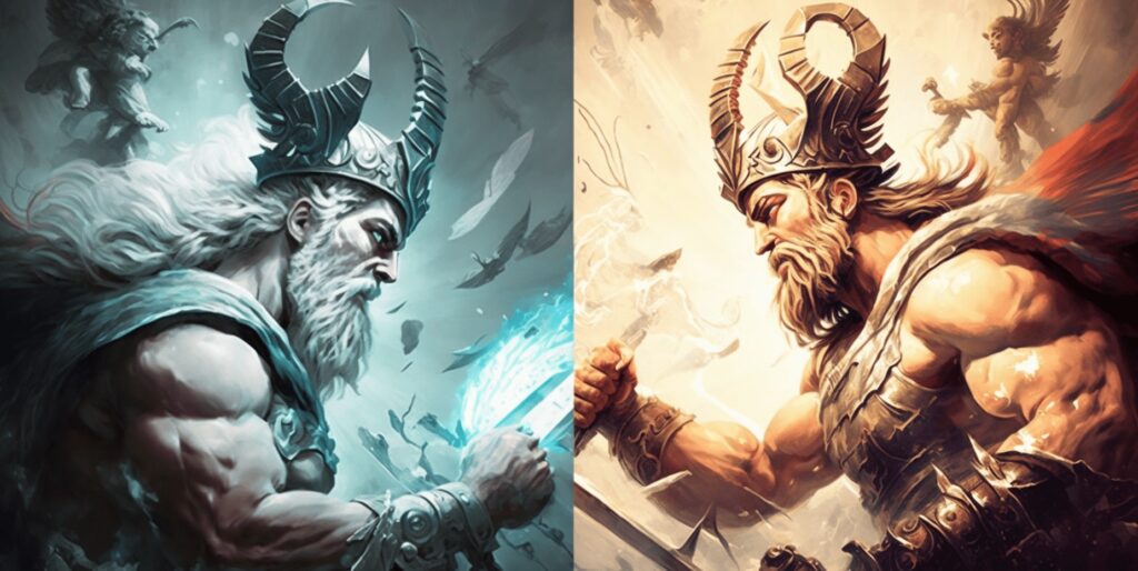 Norse Mythology Vs. Greek Mythology