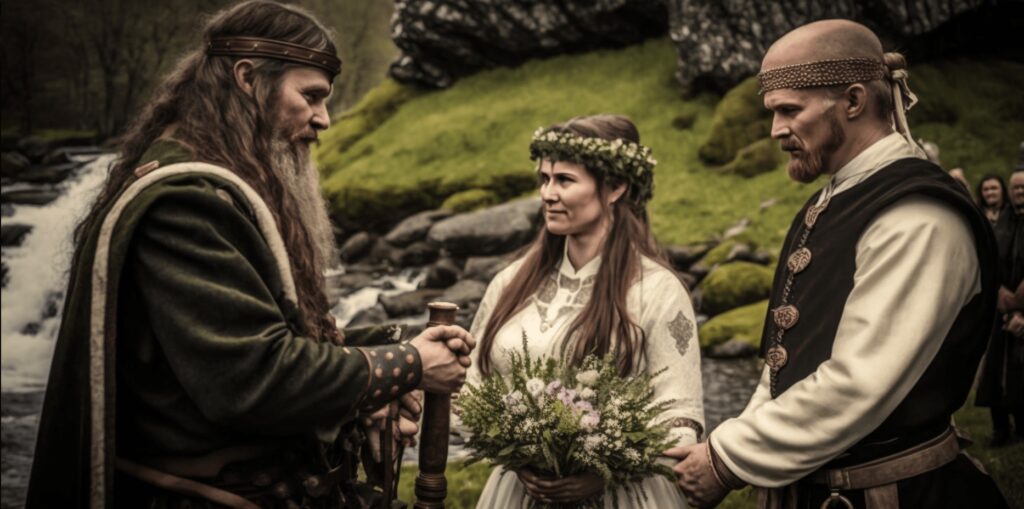 Viking Handfasting Ceremony
