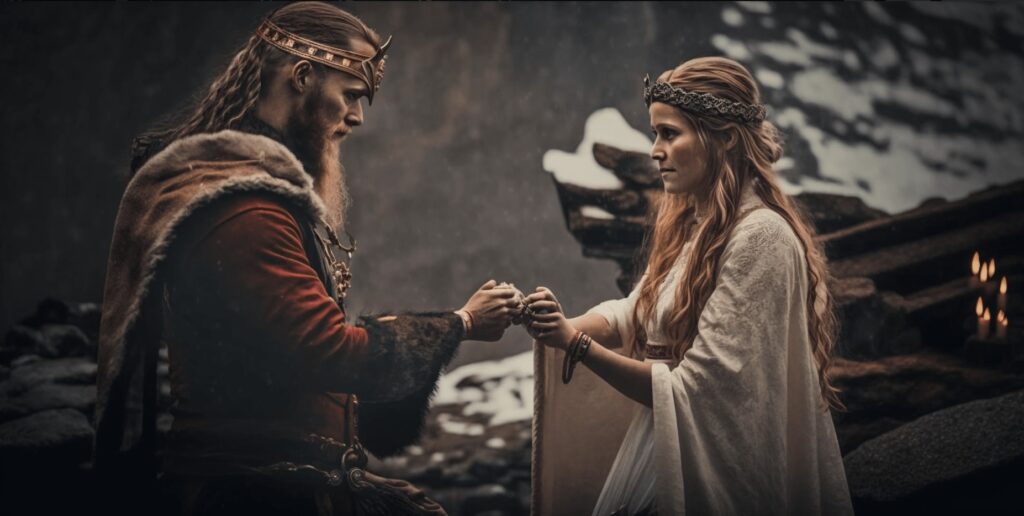 Vikings Wear Wedding Rings