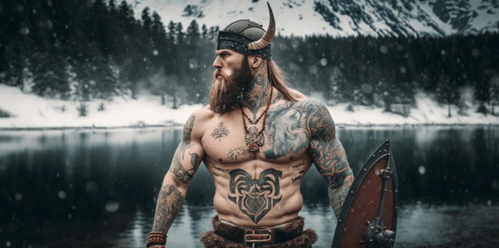 viking warrior tattoo by ErdoganCavdar on DeviantArt