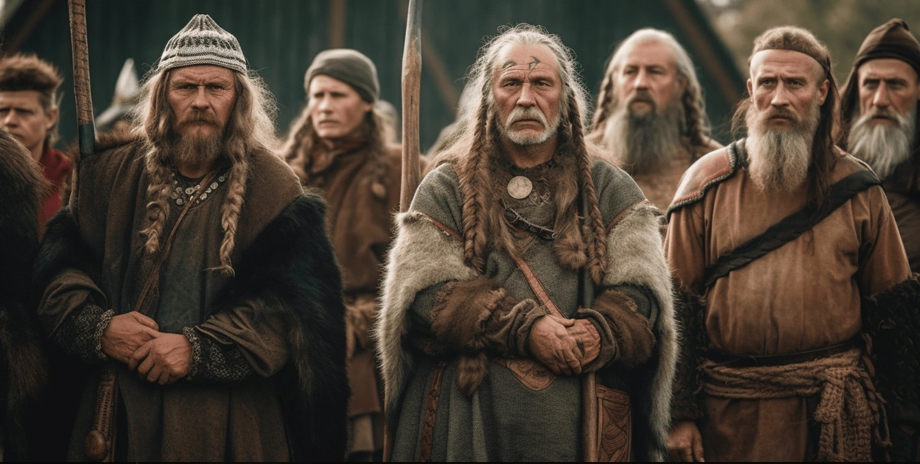Viking Fur Leg Guards