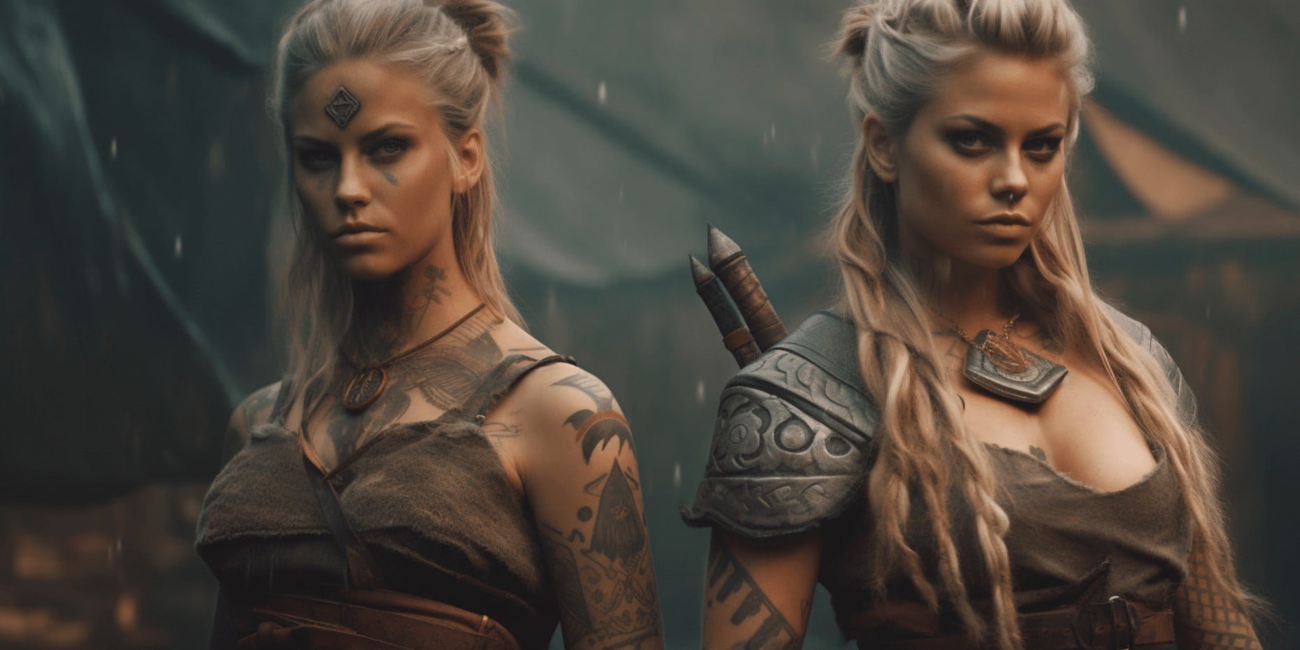 Female viking tattoos